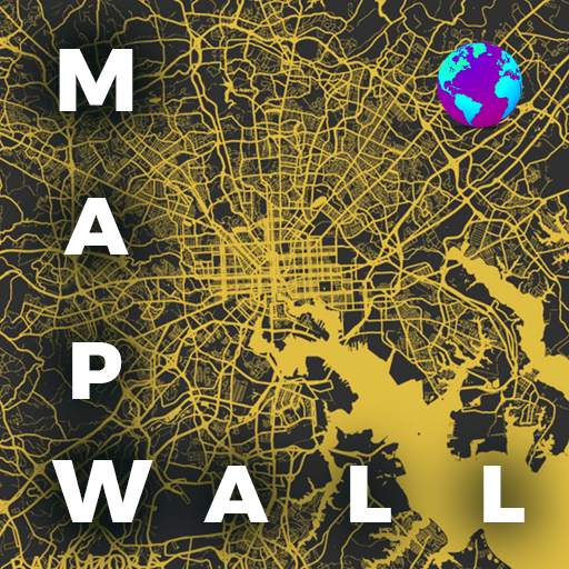 Mapwall - 4K HD Map Wallpapers & Backgrounds
