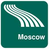 Carte de Moscou off-line