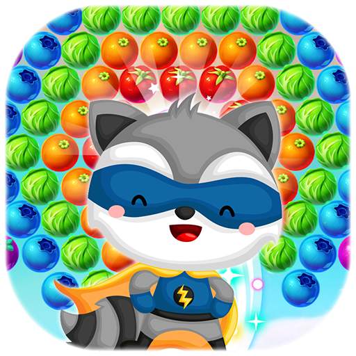 Raccoon Bubble Rescue