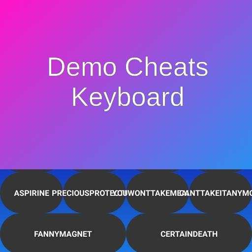 Cheats Keyboard Demo for Vice 