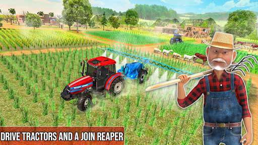 US Farming Tractor: Cargo Game 6 تصوير الشاشة