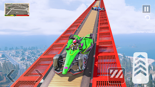 Formula Car Stunt - Car Games скриншот 18