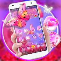 Flower Butterfly Launcher Theme on 9Apps