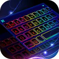 ثيم لوحة المفاتيح Led Neon Color on 9Apps
