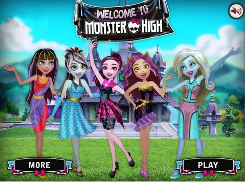 Play monster high store games