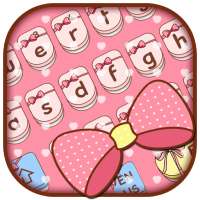 Pink Cute Bow Keyboard on 9Apps