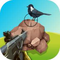 Hunting Birds. Angry Shooting Game