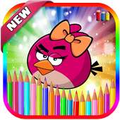 Coloring Book For Angry Birds Games