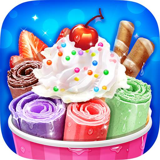 Frozen Ice Cream Roll - Sweet Desserts Maker