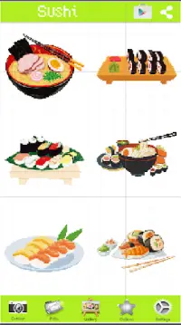 The NOOB vs PRO vs HACKER in Sushi Roll 3D 