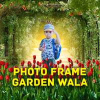 Beautiful Garden Photo Set Karne Wala Frame App