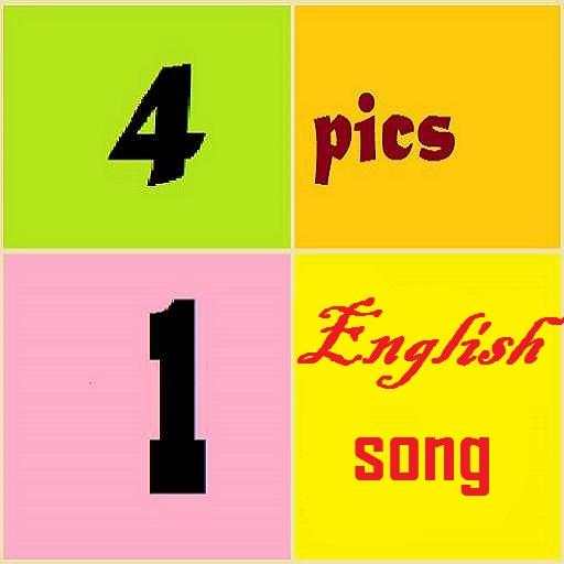 4 pics 1 english song Hit song