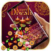 Tema Keyboard Happy Diwali on 9Apps