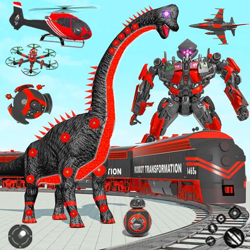 Dino Robot Car Transform Games