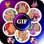 Happy Birthday Gif Photo Frame 2018 & GIF Maker on 9Apps