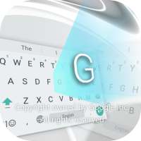 Pearl White Keyboard for Android