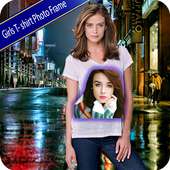 Girls T-Shirt Photo Frames on 9Apps