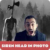 Siren Head Camera Photo Editor