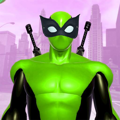 Superhero Ninja Battle: spider power rescue fight