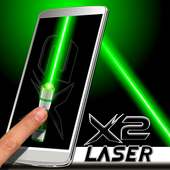 Laser Pointer X2 (PRANK AND SIMULATED APP)