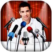 Media Photo Maker - Press Conference Photo Editor on 9Apps