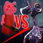 Siren Head Vs Piggy Granny