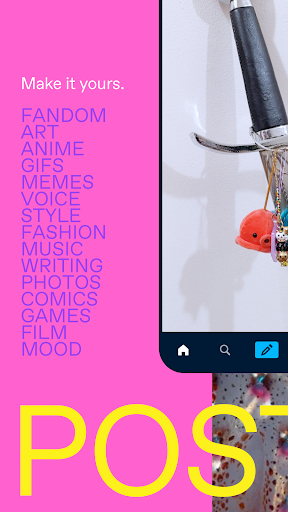 Tumblr—Fandom, Art, Chaos screenshot 5