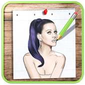 Learn to Draw Celebrities on 9Apps