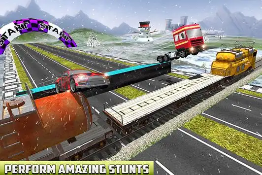 5500 Train Vs Car Racing Mod Apk Download  HD