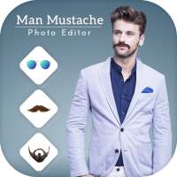 Man Mustache Beard Face Editor on 9Apps