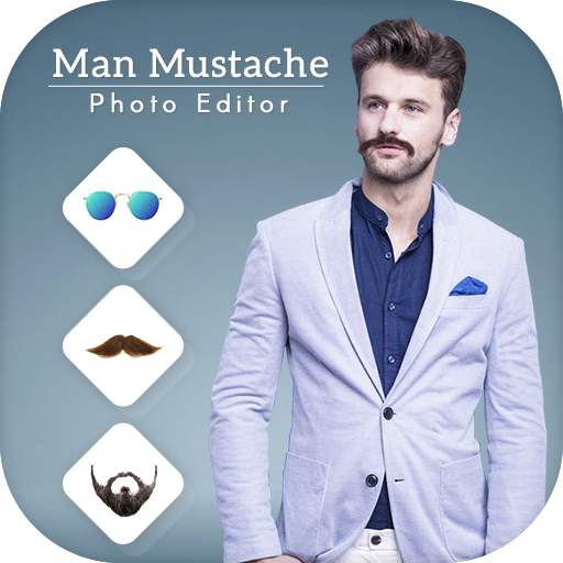 Man Mustache Beard Face Editor