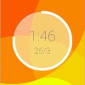 Arc Clock Widget   App on 9Apps
