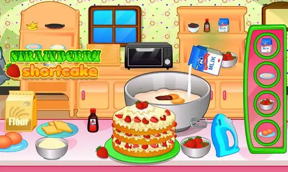 Strawberry Shortcake Games - Berrylicious Bake-Off Game - Free Cooking Games  