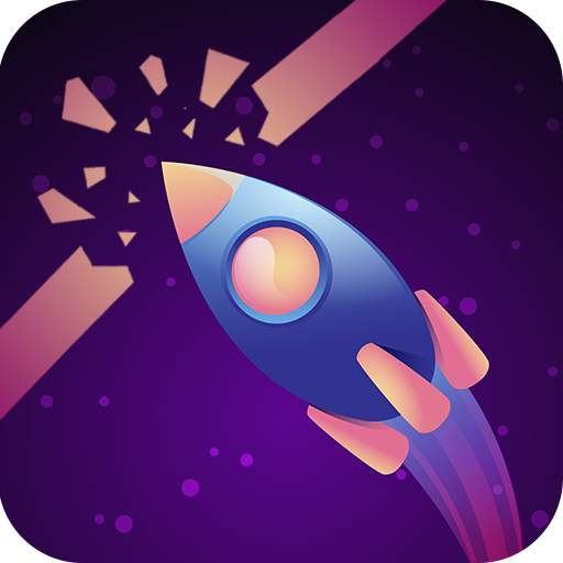 Rocket Games Free: Line Break Challenge