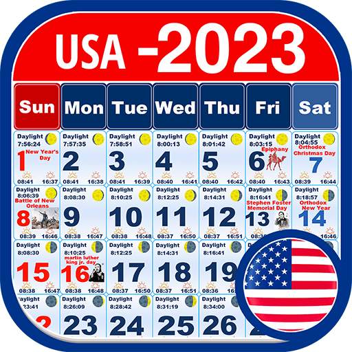 US Calendar 2023