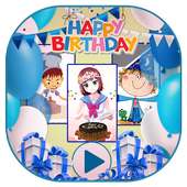 Happy Birthday Video Maker on 9Apps
