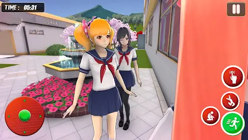 YUMI Anime High School Girl Life 3D: School Games - Microsoft