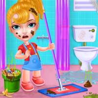 Keep Your House Clean - Girls Home Cleanup Game on 9Apps