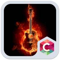 Fire Guitar Theme HD