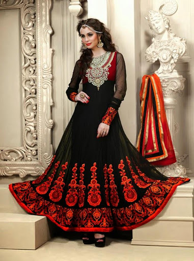 Anarkali Salwar Suit  Buy Latest Designer Anarkali Salwar Kameez Online   Utsav Fashion