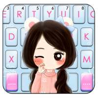 Kitty Girl Keyboard Theme
