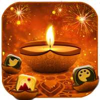 Happy, Diwali Temalar Duvar 3D