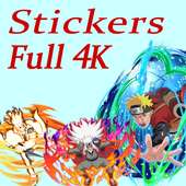 New Anime Stickers TheNinjaWorld WAStickerApps