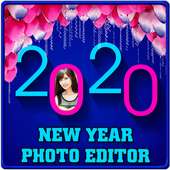 Feliz Ano Novo Editor de foto