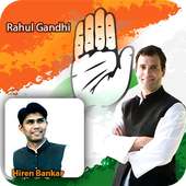 Rahul Gandhi Photo Frame Editor2019 Congress Photo on 9Apps