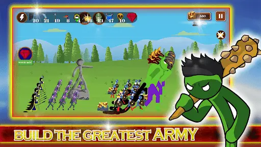 Stickman War: Stick Fight Army Mod apk download - Percas Studio Stick War -  Stickman Battle v0.38.2 mod free for Android.