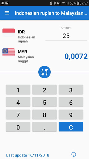 Téléchargement de lu0027application Rupiah Indonesia ke ringgit 