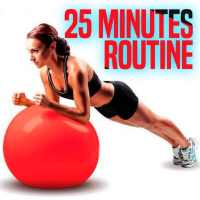 25-Minute Full Body Stability Ball Workout Routine on 9Apps