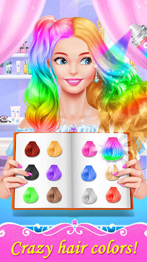 Hair Nail Salon: Makeup Games screenshot 1