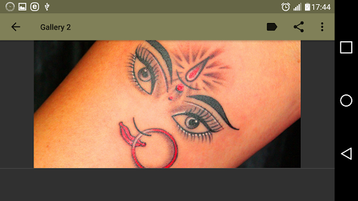 Tattoo uploaded by Sanjay Jadav • Durga devi Tattoo • Tattoodo